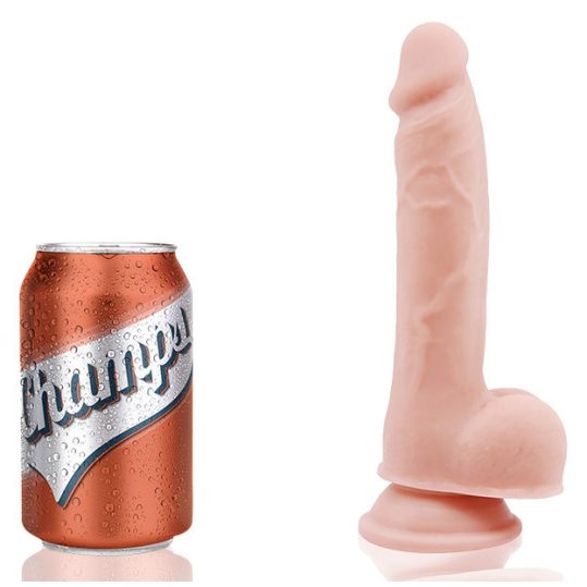 Champs – realisztikus dildó, 13 x 4 cm