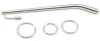 Benty M – 15 cm-es, piercinges húgycső stimulátor