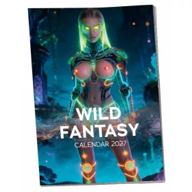   Kalandár pin-up fantasztikus erotikus grafikákkal 297x420 mm 10 darabos szett