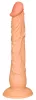 Színes dildó reális kidolgozással 18 cm PVC tapadókoronggal