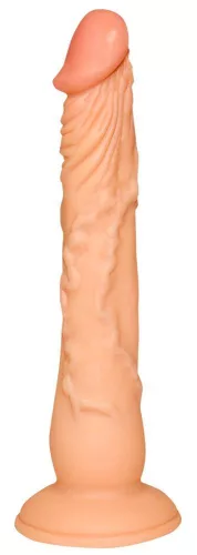 Színes dildó reális kidolgozással 18 cm PVC tapadókoronggal