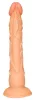 Színes dildó reális kidolgozással 18 cm PVC tapadókoronggal