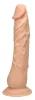 European Lover Dildó Rugalmas, tapadókorongos 23 cm fekete