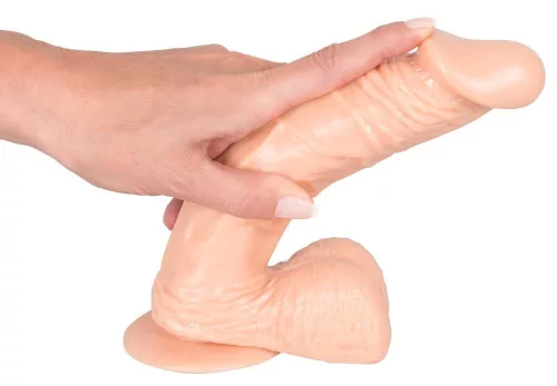 Szexjáték Dildó természetes hatású, tapadókorongos 22,5 cm bőrszínű