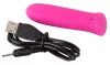 Sweet Smile Vibrátor USB-töltés 7 mód 8,5 cm fekete