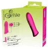 Sweet Smile Vibrátor USB-töltés 7 mód 8,5 cm fekete