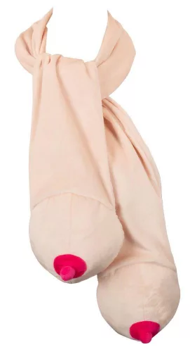 Szexjáték Vicces plusz sál melltartóval univerzális natúr színű