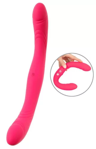 Couples Choice Vibrátor Kettős vibráció 31 cm szilikon