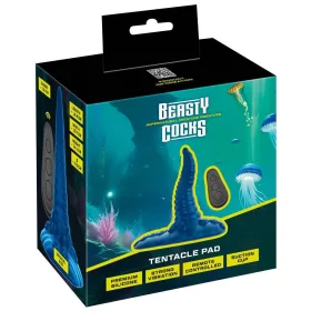   Beasty Cocks Vibrátor Rezgő, 10 mód, távirányítós, vízálló 14,8 cm metál