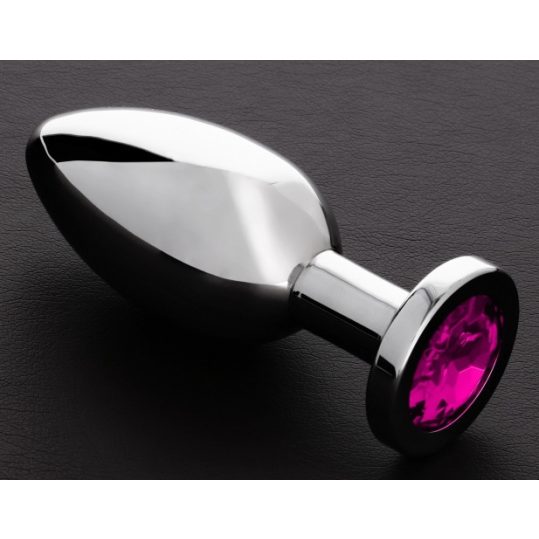 Butty Jewel L – prémium rózsaszín buttplug 9 x 3,8 cm