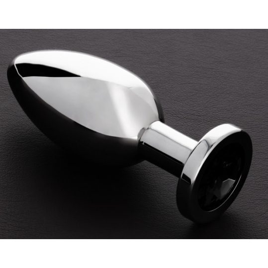Butty Jewel Plug L – prémium, érzéki anális kényeztető fekete