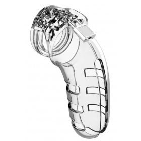   ManCage 06 – átlátszó férfi szüzességi ketrec 14 x 4.5 cm