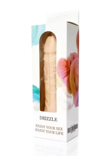 Drizzle Vibrátor Ultra realisztikus, erős vibrációs fekete