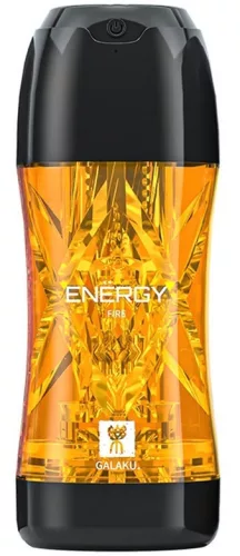 Vibráló maszturbátor – energia sárga színben