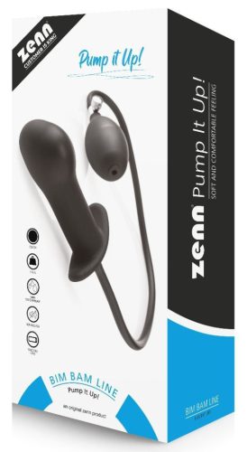 Felfújható anális dugó – Pump It Right 10 x 2.8 cm