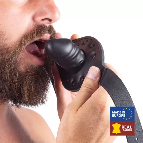 Bőr felfújható gátló – 6 cm hosszú pénisz hegy