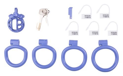 Lyfy rövid férfi büntetőketrec – 4x3.3cm kék