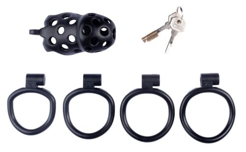 Dotty – prémium chasity ketrec fekete 9,5 x 3,9 cm