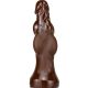 Dildo Monster Umik – prémium barna dildó 18 x 6 cm