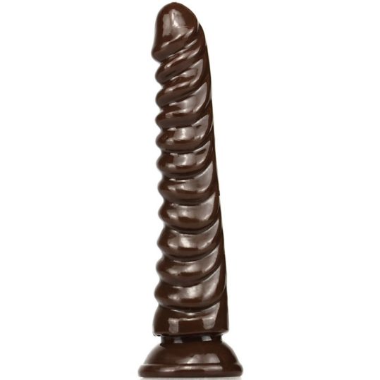 Dildo Monster Squel – prémium barna dildó 20 cm hosszú