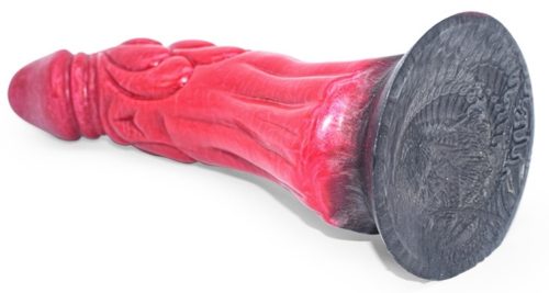 Sarkan – prémium zselés dildó, 19 x 5 cm