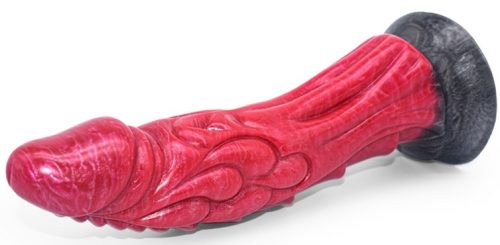 Sarkan – prémium zselés dildó, 19 x 5 cm