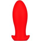 Silikon Saurus tojás vibrátor M – érzéki játék vörösben