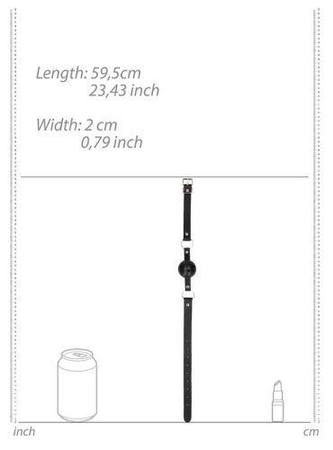 Fekete ball gag – izgalmas játék az ínycsiklandó élvezetért