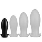 Plug Drakar Egg S – prémium anális tojás fekete 10 x 4,5 cm