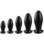 Plug Drakar Egg S – prémium anális tojás fekete 10 x 4,5 cm