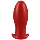 Drakar Plug M – prémium anális tojás, 12 x 5,3 cm, piros