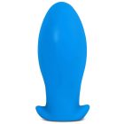 Saurus Egg – prémium szilikon anális plug kicsi, kék