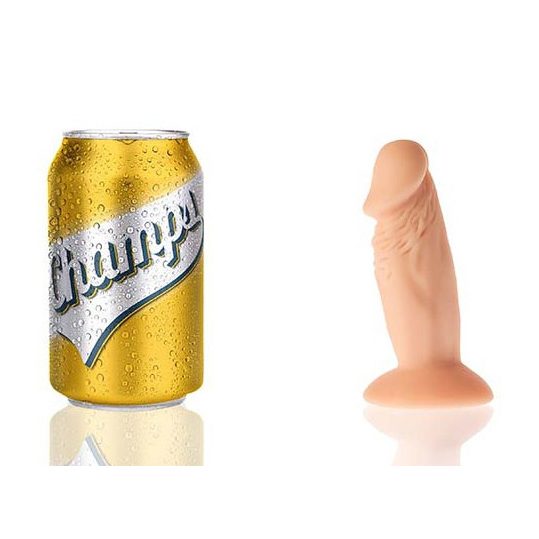 Dildo Willy Champs – prémium vibráló gésa 10 x 3.3 cm