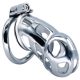 Cobra Steel – prémium fém chastity ketrec 10 x 3.7 cm