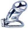 Cobra Steel – prémium fém chastity ketrec 10 x 3.7 cm