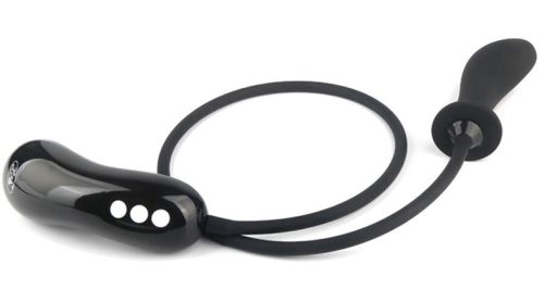 Felfújható vibráló dugó - Curve, 10 x 3,2 cm