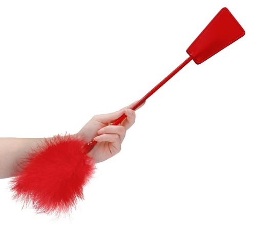 Ouch! 43 cm-es piros fenékverő és poroló