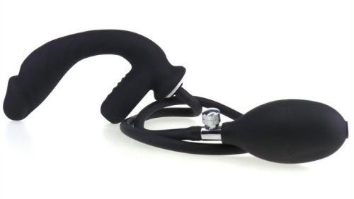 Infladick – felfújható és vibráló anális dugó 14x3.5cm