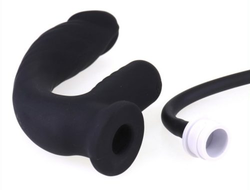 Infladick – felfújható és vibráló anális dugó 14x3.5cm