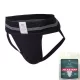 Jockstrap Original – háromsávos fekete sport alsónemű