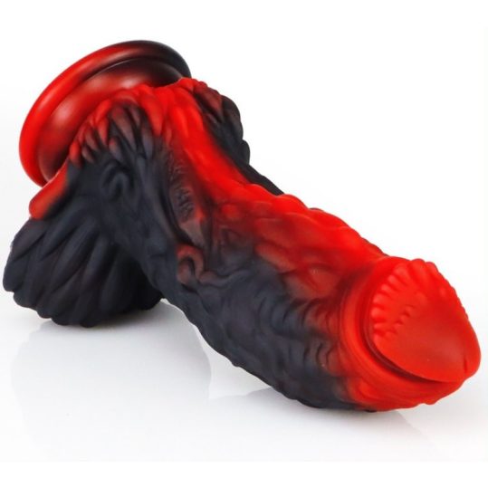 Dragon Yong – prémium színes dildó 15 x 5,5 cm