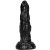 Alien Scolk – prémium fekete dildó 17 cm hosszú
