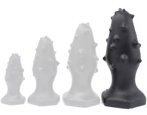 Monster Spike XL – prémium szilikon anál dugó (16 x 6,5 cm)