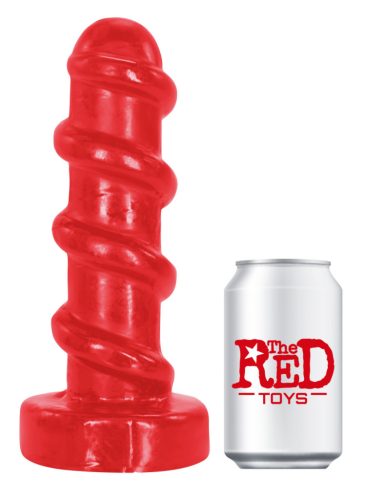 Cyclone – érzéki vibrátor 25 x 8,5 cm értékes pirosban