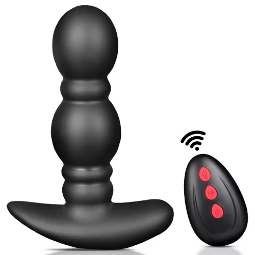Inflatable Vibrátor – állítható anális izgató 11 x 3.8 cm