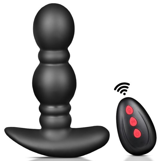 Inflatable Vibrátor – állítható anális izgató 11 x 3.8 cm