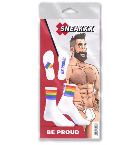 Rainbow Be Proud – Prémium szivárvány zokni