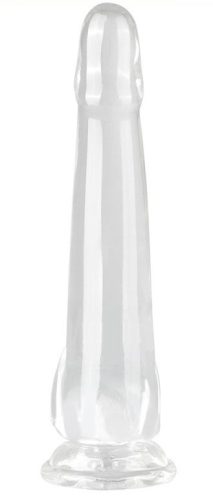 Clear Dong – áttetsző dildó (L 14 x 4,5 cm)