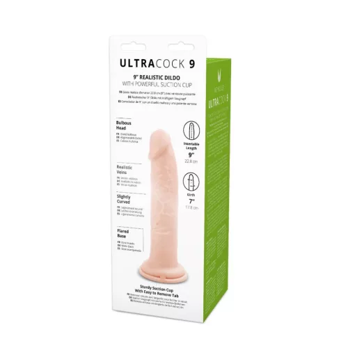 Me You Us Dildó Realisztikus részletek, tapadókorong 23 cm