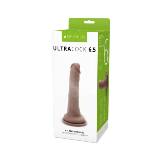 Me You Us Dildó Realisztikus részletek, tapadókorong 16,5 cm karamell